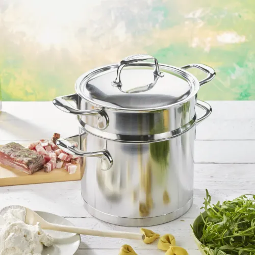 DEMEYERE Atlantis 7 8 l - garnek ze stali nierdzewnej z pokrywką