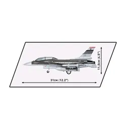 Конструктор COBI F-16D Fighting Falcon