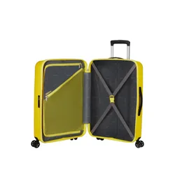 Чемодан American Tourister Rejoy среднего размера - electric yellow