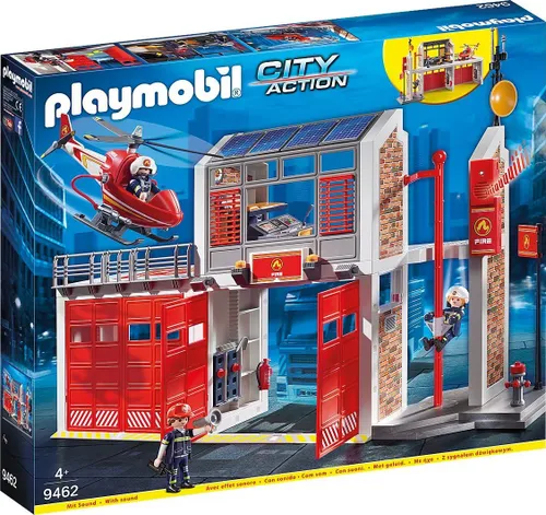 Playmobil City Action büyük itfaiye binası (9462)