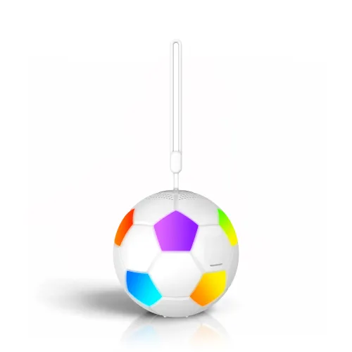 Głośnik Bluetooth Musicmate MM-SB40-W FootballWave LED 5W Biały