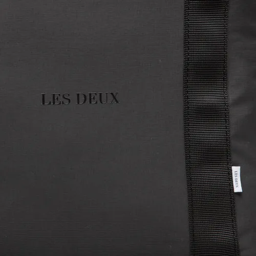 Les Deux timp Ripstop Rolltop Rucsac LDM940022 corb / Negru 303100