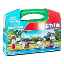 PLAYMOBIL City Life 70530 Spacer z psami skrzyneczka