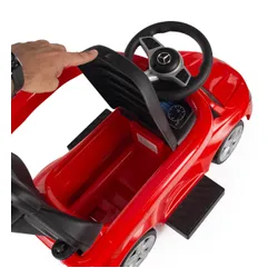 Jeździk Mercedes 4w1 chodzik, pchacz c-class 63 amg, jeździdełko dla dzieci, autko