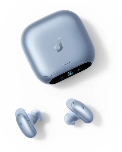 Słuchawki bezprzewodowe Soundcore Liberty 5 Pro ANC Dokanałowe Funkcje AI Bluetooth 6.1 Niebieski