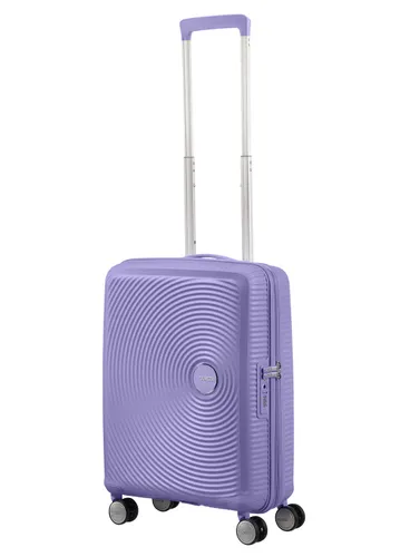 Mała walizka American Tourister Soundbox - lavender