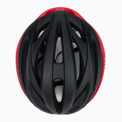 Kask rowerowy Giro Syntax matte black/bright red