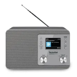 Radioodbiornik TechniSat DigitRadio 307 BT Radio FM DAB+ Bluetooth Srebrny