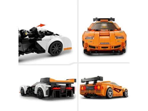 LEGO Speed Champions 76918 McLaren Solus GT ve McLaren F1 LM