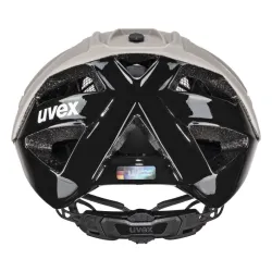 Kask rowerowy Uvex Quatro CC beżowo-czarny