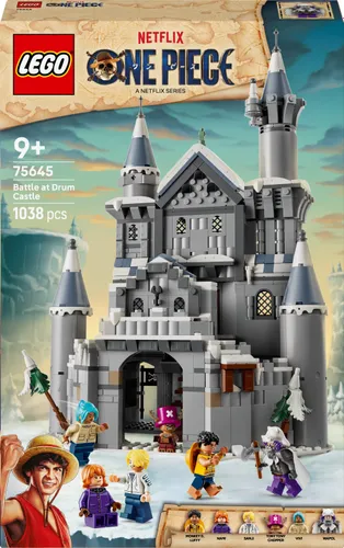LEGO 75645 ONE PIECE: Битва у замка Драм, набор кубиков 9+