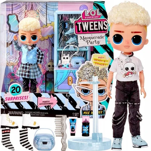 Lalka LOL Surprise Tweens Masquerade Doll Max Wonder 584131