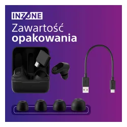 Беспроводные наушники с микрофоном Sony INZONE Buds-черный