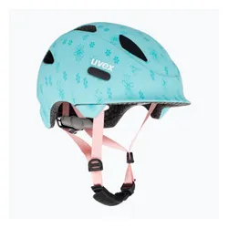 Kask rowerowy dziecięcy UVEX Oyo Style Jr flowers cyan matt