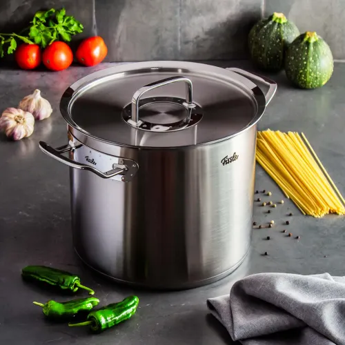 FISSLER Original Profi Collection 2.0 Wysoki 9,1 l - garnek ze stali nierdzewnej z pokrywką