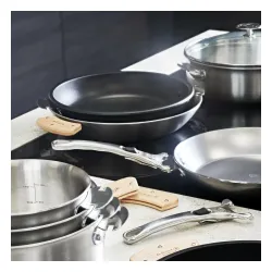 DE BUYER Alchimy Loqy 28 cm - patelnia stalowa