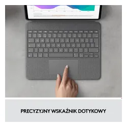 Etui na iPad Pro LOGITECH Combo Touch Szary Klawiatura US
