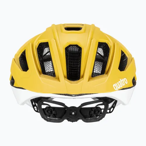 Kask rowerowy UVEX Quatro CC sunbee/white matt