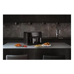 Air Fryer Frytkownica beztłuszczowa HISENSE HAF2700DCD 11l z podwójnym koszem 8 automatycznych programów