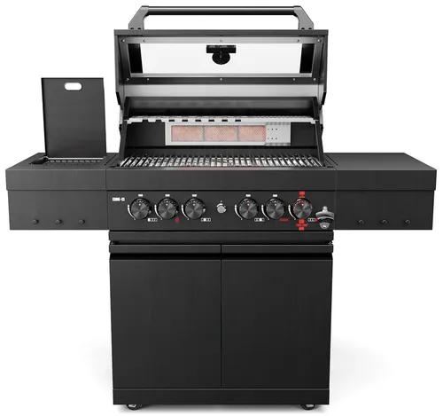 Grill gazowy KOLER Krone S3 Czarny 21.6 kW 74 x 47 cm