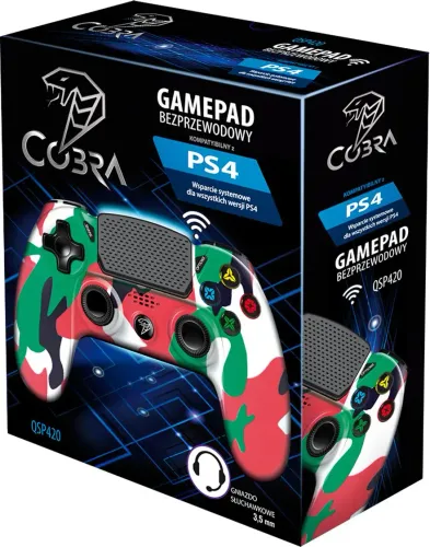 Pad Cobra QSP420 do PS4 Bezprzewodowy