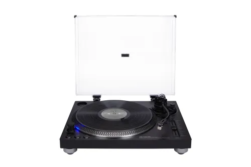 Gramofon Aiwa APX-1200BT/BK Półautomatyczny Napęd paskowy Przedwzmacniacz Bluetooth Czarny