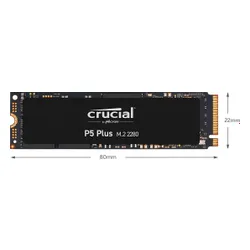 Crucial P5 Plus SSD 500 GB M. 2 2280 PCI - E x4 Gen4 NVMe (CT500P5PSSD8)