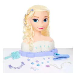 Lalka JUST PLAY Głowa do stylizacji Disney Princess Kraina Lodu Elsa 32796