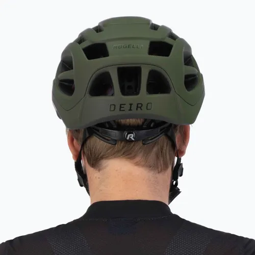 Kask rowerowy Rogelli Deiro green