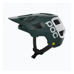 Kask rowerowy POC Kortal Race MIPS pargasite green matt/hydrogen white matt