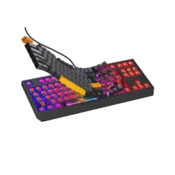 Klawiatura mechaniczna Genesis Thor 230 TKL US RGB Outemu Red Szary