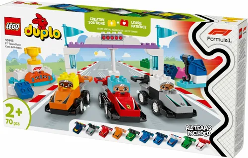 LEGO DUPLO bricks 10445 Машины и гонщики Формулы-1