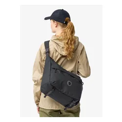 Рюкзак Fjallraven городская сумка через плечо coal black