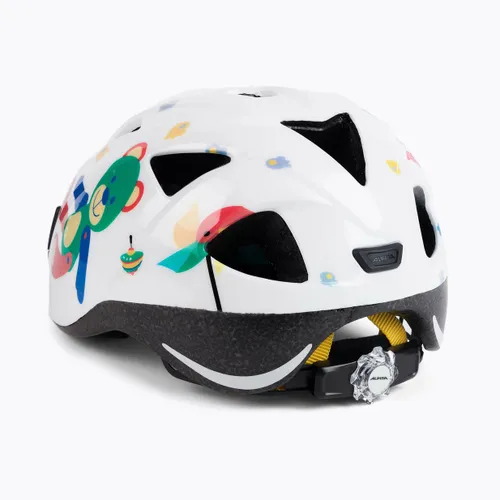 Kask rowerowy dziecięcy Alpina Ximo white bear gloss