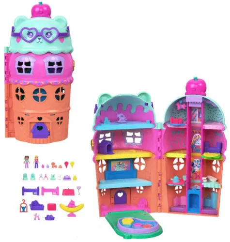 Lalka POLLY POCKET Domek do zabawy Lodowy deser JFT91