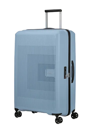 Большой расширенный чемодан American Tourister AeroStep-soho grey