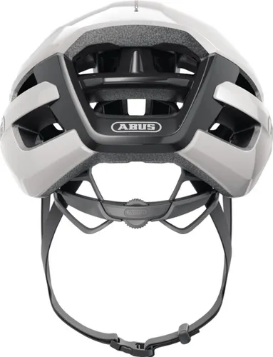 Kask rowerowy ABUS PowerDome Shiny Biały Szosowy (rozmiar S)