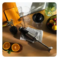 Blender Huslog HUS1048 1500W Rozdrabniacz Końcówka do ubijania