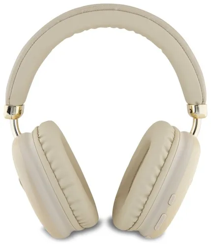 Słuchawki nauszne GUESS Metallic Triangle Logo Złoty