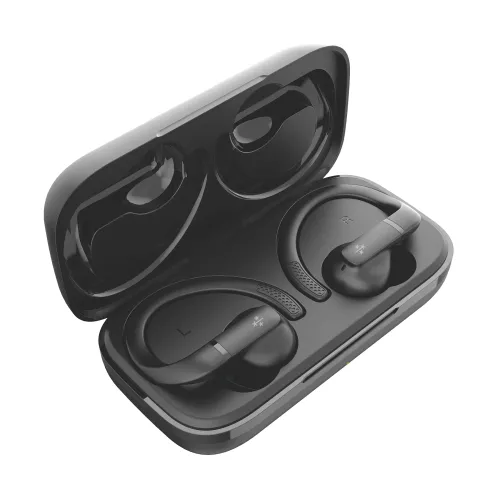 Słuchawki bezprzewodowe Hune Haba Sport TWS Dokanałowe Bluetooth 5.4 Szary