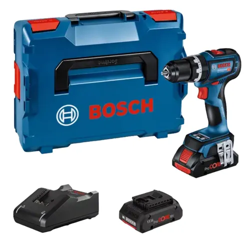 Wiertarko-wkrętarka Bosch GSB 18V-90 C 18 V 2 x akumulator 4 Ah