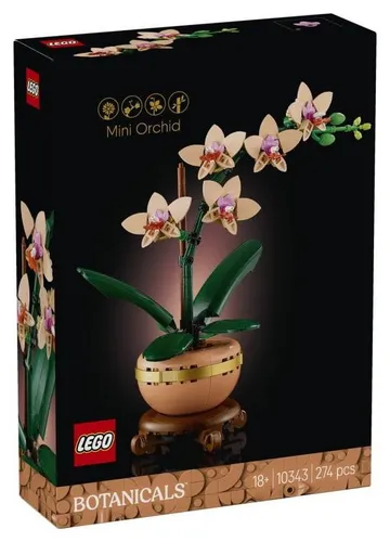 LEGO Botanical Collection 10343 Mała orchidea