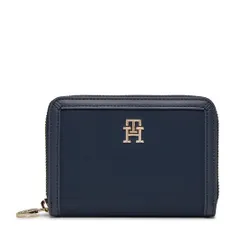 Женский большой кошелек Tommy Hilfiger Th Essential S Med Za AW0AW15754 Space Blue DW6