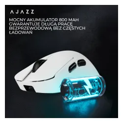 Myszka gamingowa Ajazz AJ179 V2 MAX Biały