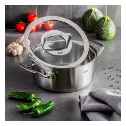 FISSLER Original Profi Collection 2,6 l - garnek ze stali nierdzewnej z pokrywką