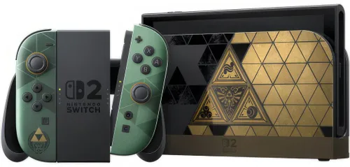 Konsola NINTENDO Switch 2 The Legend of Zelda – 40th Anniversary Edition Czarno-złoty
