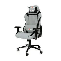 Fotel Red Fighter C3 Gamingowy do 150kg Skóra ECO Szary