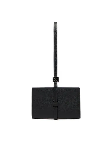 Кошелек Calvin Klein Emblem Hw Pebble Wallet On Strap LV04F1130G