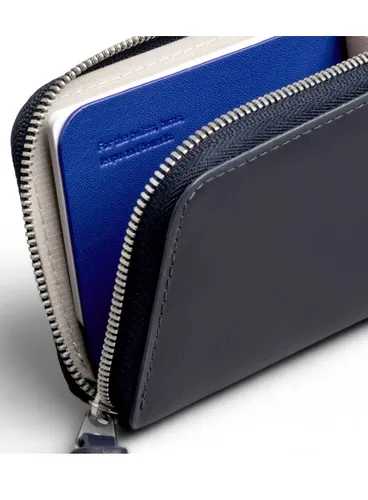 Кошелек Bellroy L-Pocket, кожаный, navy