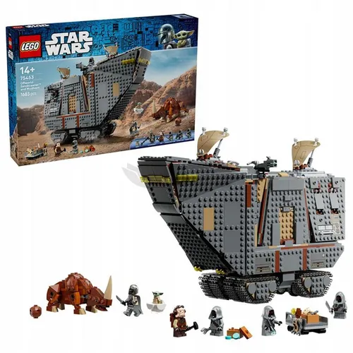 LEGO Star Wars 75453 Mandalorian Sandcrawler Jawów, zestaw klocków 14+